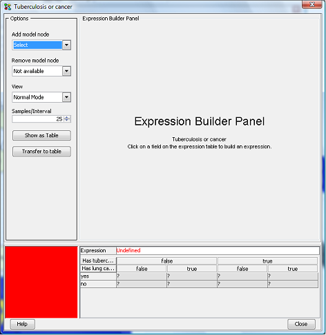 Display Expression Bulder Panel