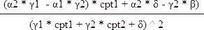 Two Way Parameter Sensitivity Analysis